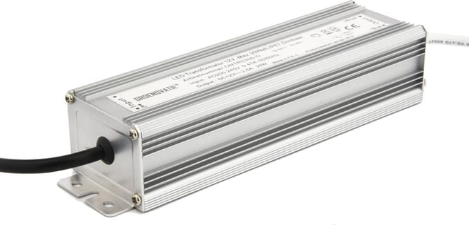 Groenovatie LED Transformator 24V - Max. 100 Watt - Waterdicht IP67