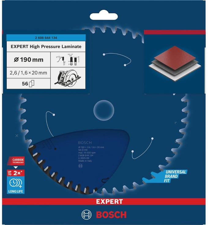 Cirkelzaagblad expert for Wood 184x16x2.6/1.6x40 T