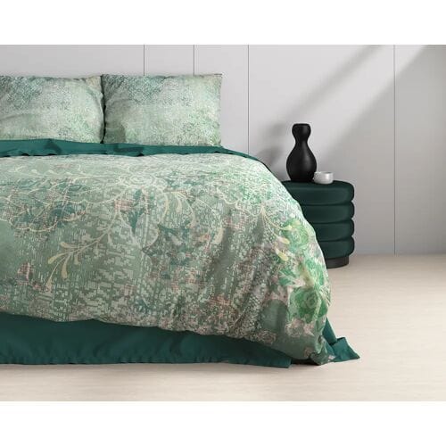 Dreamhouse Dekbedovertrek Dakar Groen - Tweepersoons 200 x 200/220 cm + 2 kussenslopen