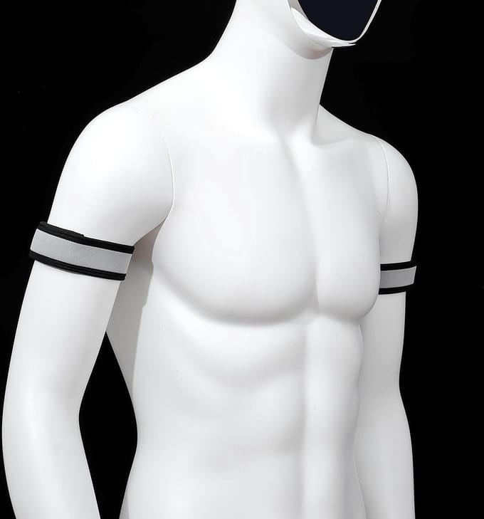 Banoch | Biceps neoprene Lindo Perrito gris - grijs - puppy play