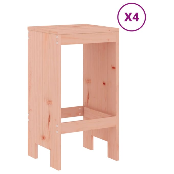 vidaXL - 5-delige - Tuinset - massief - douglashout