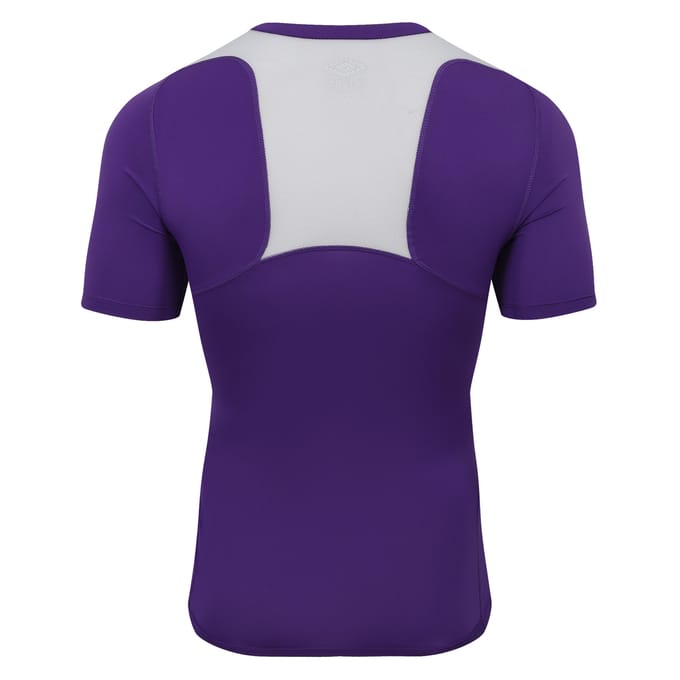Umbro Unisex Elite V-hals Base Layer Top voor volwassenen (Helder paars)