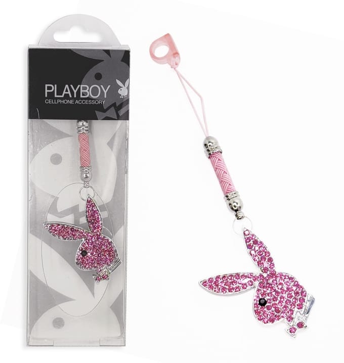 gsm hanger - Playboy Bunny head - swarovski