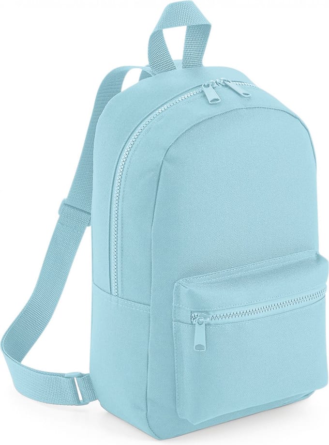 Mini Essential Fashion Backpack/Rugzak Bagbase - 7 Liter Powder Blue