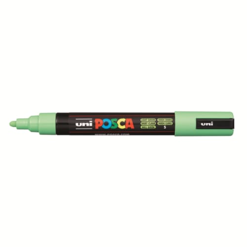 Posca marker met conische punt schrijfdikte medium lichtgroen