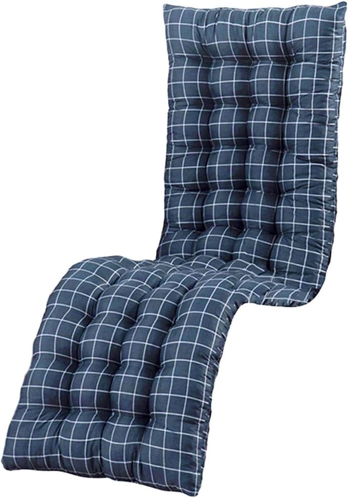 Lounger Kussen - Relax Kussen - Buiten Zitten - Met Antislip - 48x170cm - Multicolor