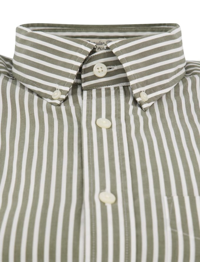casual overhemd Gant Regular Fit groen