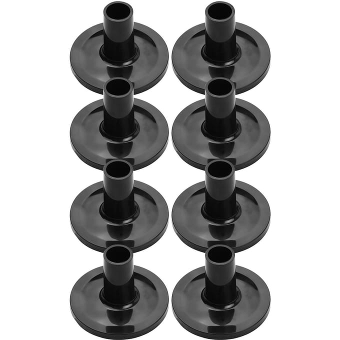 Drumbekkenhoezenset Drumaccessoire Vervanging Instrumentaccessoire Vervanging 8-delig zwart
