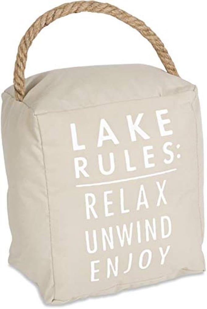 Deurstopper Beige voor Ontspanning en Gemak - Open deur Winkel Decor
