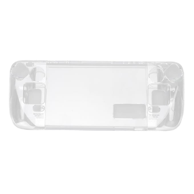 GP?806 Voor Steam Deck Transparante Hoes Krasbestendig Volledige Bescherming Game Console Harde PC Cover white