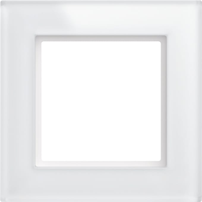 Homematic IP Glas - Afdekraam - Enkelvoudig - Wit