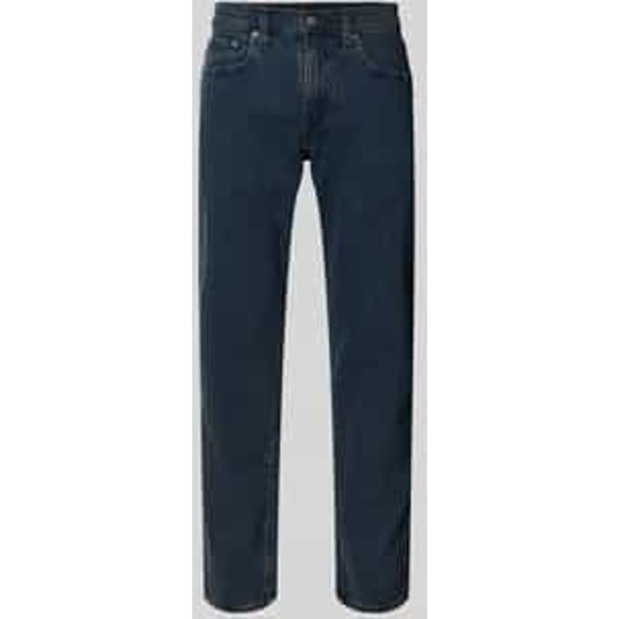 tapered fit jeans van katoenmix model '502™ TAPER'