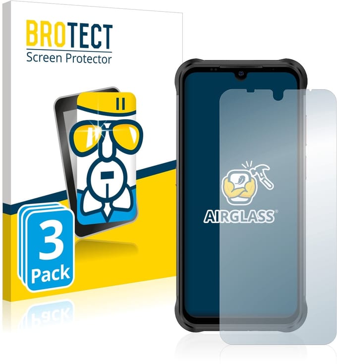 Screenprotector 3 Stuks voor Ulefone Power Armor 14 Pro Beschermglas transparant