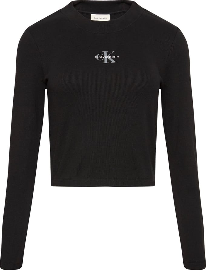 Calvin Klein Jeans Ls Monologo Baby Tee