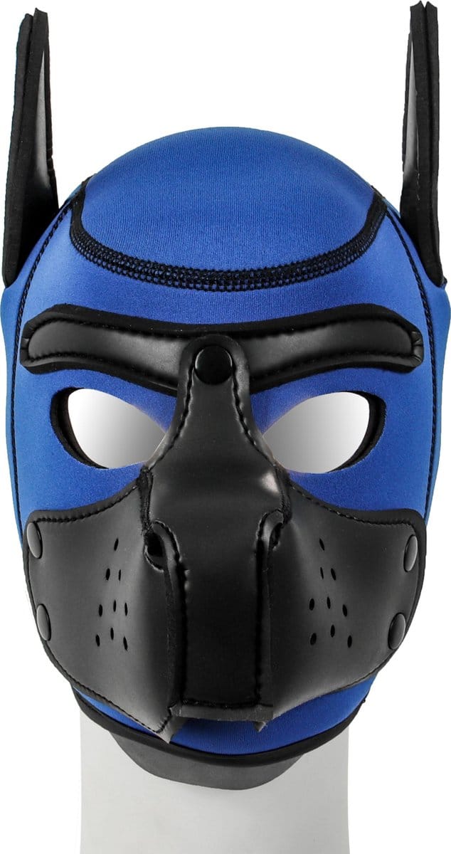 Banoch - Lindo Perrito Neoprene - honden masker puppy - blauw