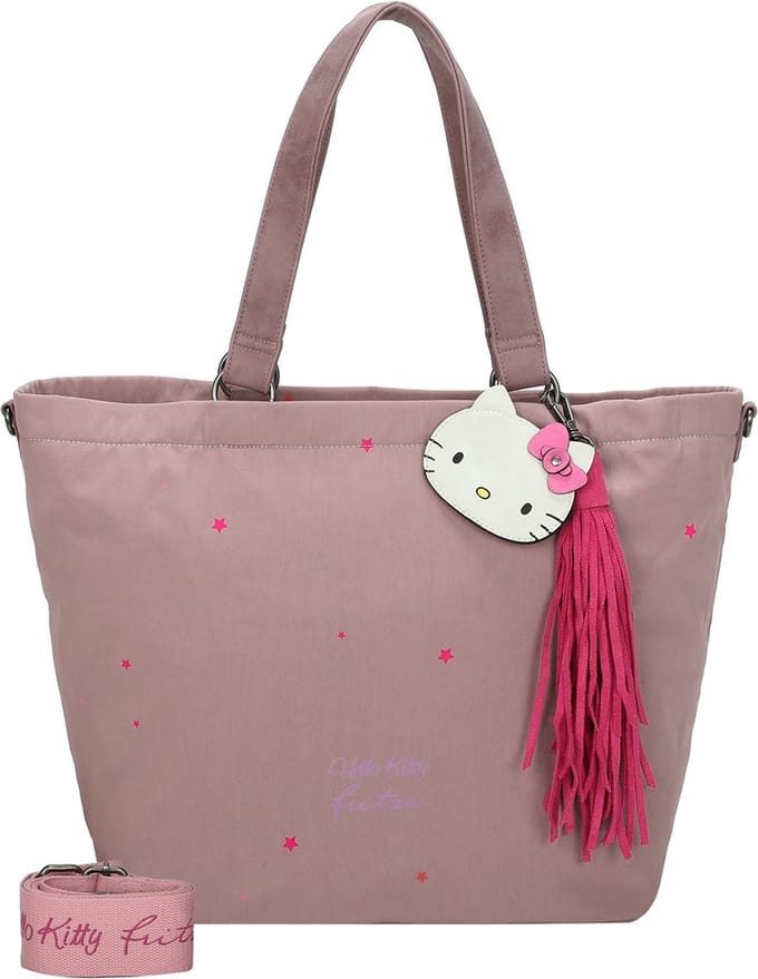 Fritzi aus Preußen Schoudertas Sky Stars Hello Kitty Shopper Taupe
