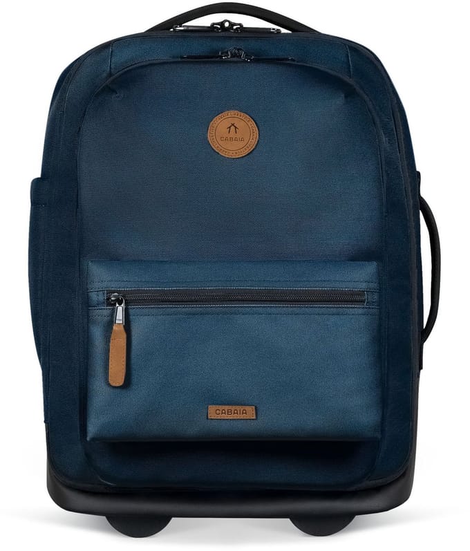 CABAIA trolley rugzak Soft Suitcase Essentials Trolley 27L Reykjavik donkerblauw 42cm