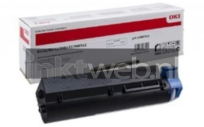 OKI 45807111 toner cartridge zwart extra hoge capaciteit (origineel)
