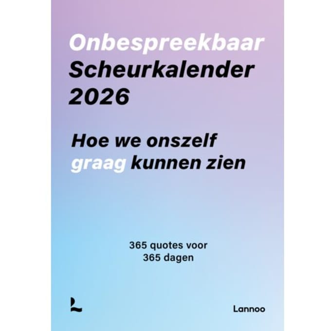 Onbespreekbaar Scheurkalender 2026 - Onbespreekbaar