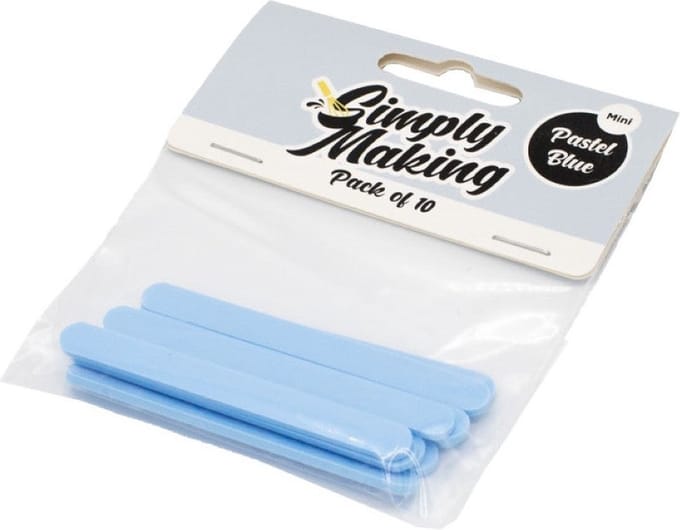 Simply Making Cakesicle Sticks Standard Pastelblauw pk/10