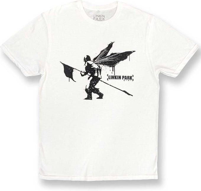 Linkin Park - Street Soldier Heren T-shirt - L - Wit