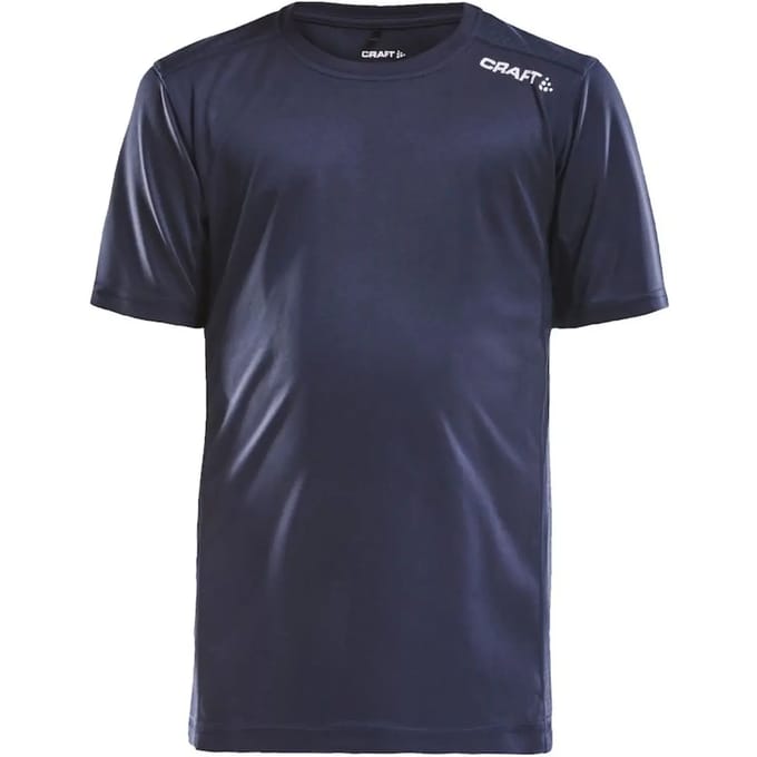 Craft Rush Running T-Shirt Kinderen - Marine | Maat: 146/152
