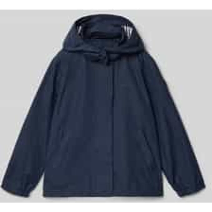 Jack met capuchon en labeldetail