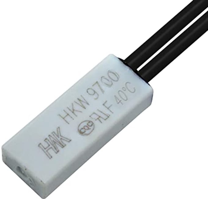Thermische schakelaar 40°C NO contact 250V 5A Temperatuurschakelaar