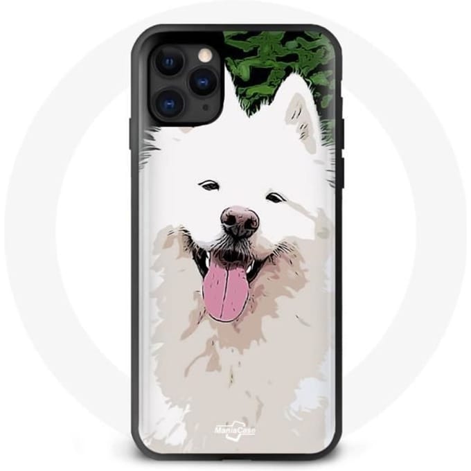 Coque Iphone 13 Samoyede Blanc Cute