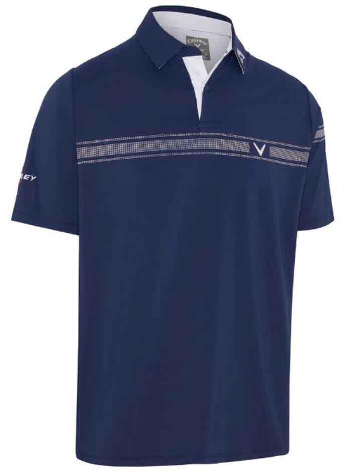 Callaway - Odessey Heren Block Golfpolo Navy