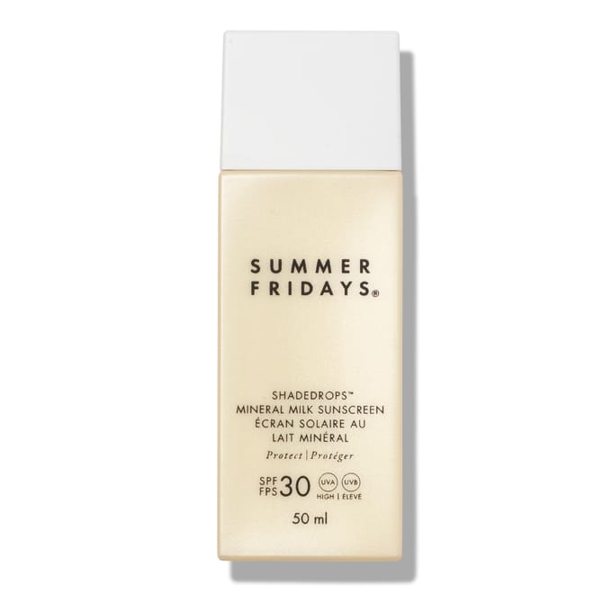 Summer Fridays Shadedrops Broad Spectrum Spf 30 Mineral Milk Sunscreen