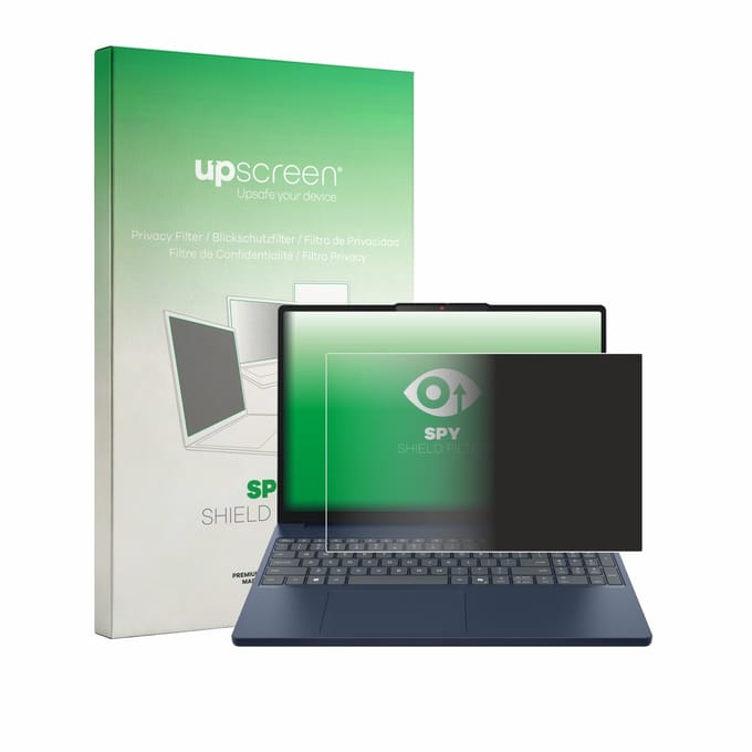 upscreen - privacyscherm voor Lenovo IdeaPad Slim 3i Gen 11 15" - privacy filter screenfilter Blauwlichtfilter