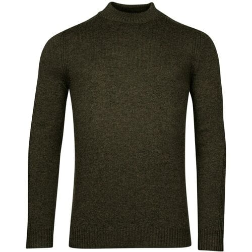 Baileys Trui Lambswool Turtleneck Pullover Donker Groen / male