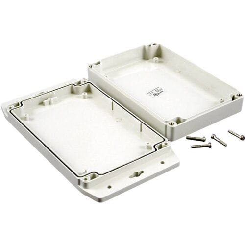 Hammond Electronics 1555CF22GY Universele behuizing 120 x 66 x 42 ABS Lichtgrijs 1 stuk(s)