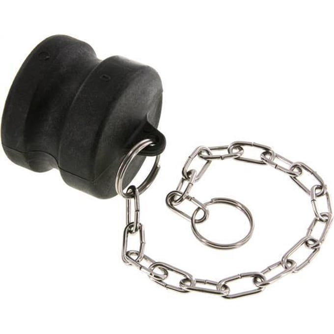 Camlock DN 50 (2'') Koppeling PolypropyleenPlug Type DP MIL-C-27487
