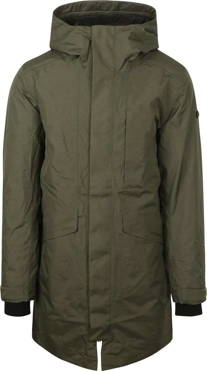 Didriksons Parka Kenny Groen - Maat L - Heren - Parka's