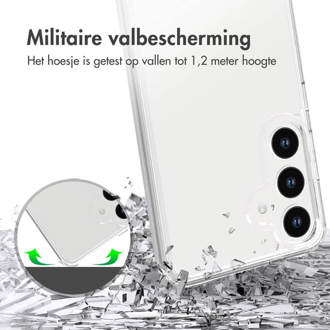 Accezz Hoesje - Geschikt voor Samsung Galaxy S24 - Xtreme Impact Backcover 2.0 - Transparant