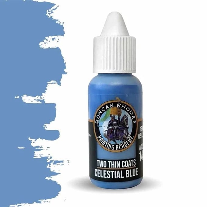 Two Thin Coats speelgoed verf Celestial Blue voor kinderen.