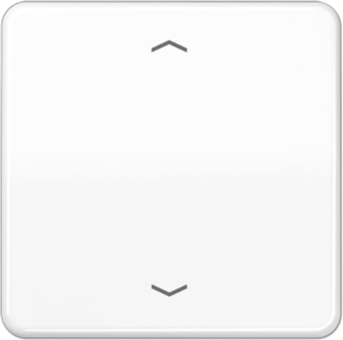 JUNG CD500 stuurafdekking standaard pijlen - alpin wit (CD 1700 P WW)