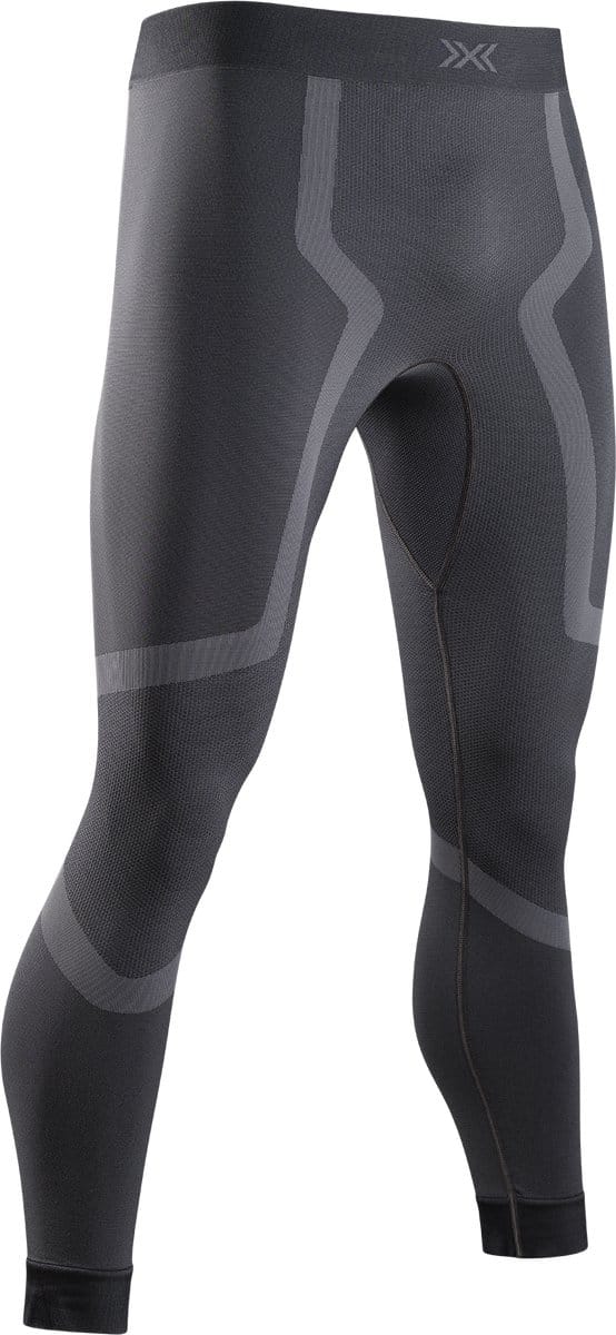 X-Bionic X-Ential Lange Sportmaillot Heren Anthraciet, Maat XL