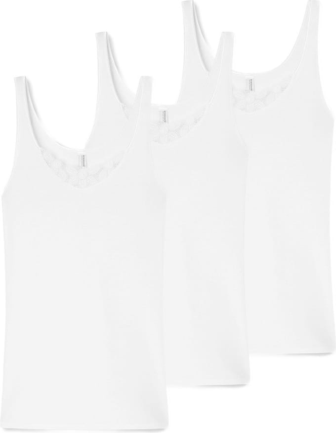 Schiesser Dames onderhemd 3 pack Hemdchenkonzept