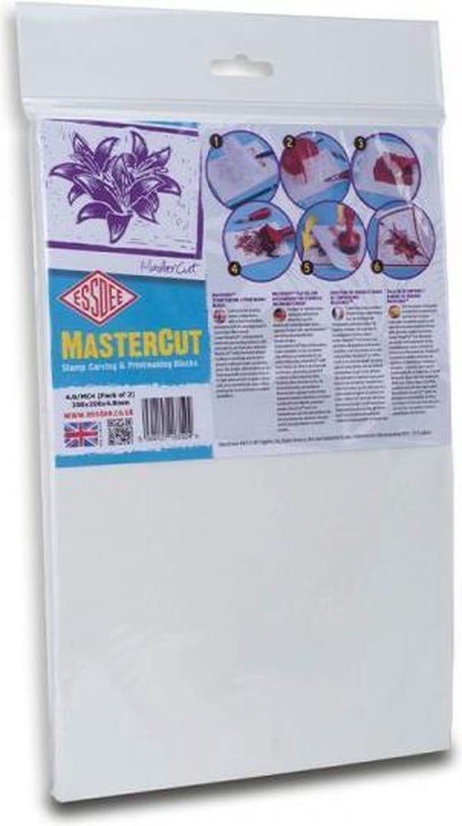 Essdee MasterCut stamp carving blocks 30 x 20 cm 2 stuks