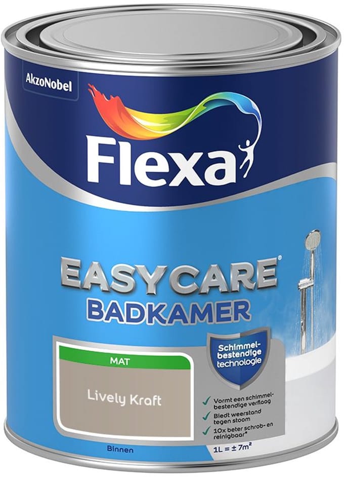 Flexa - Easycare Badkamer - Lively Kraft - Mengverf - 1 L