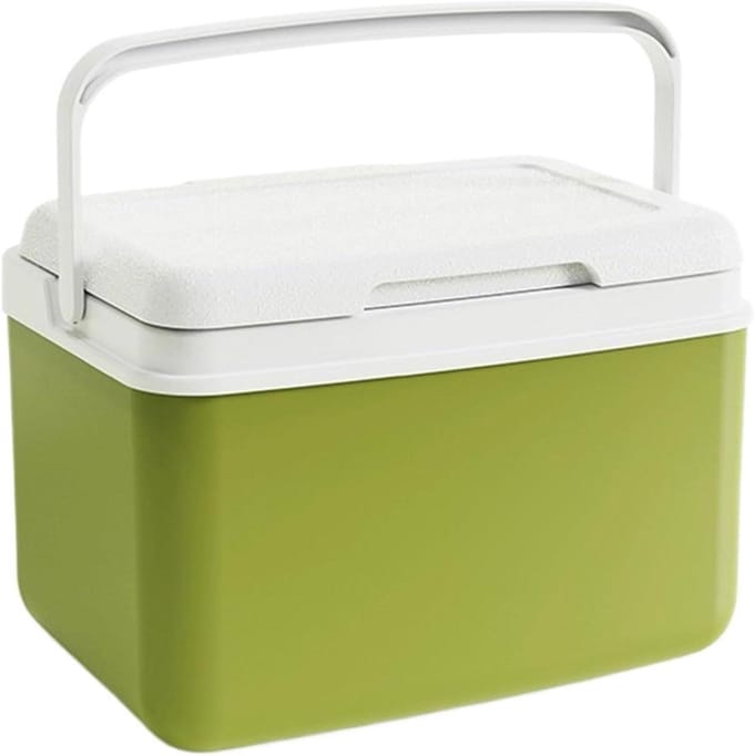 Geïsoleerde Koeler - Lunchbox Koelbox - Buitenactiviteiten - Houdt 2 dagen koel - 10L Capaciteit - Groen