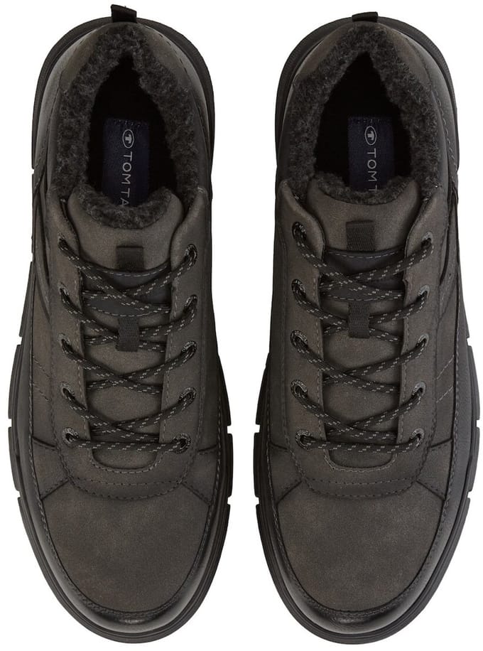 Tom Tailor - Waterdichte veterschoenen - Maat 41 - coal