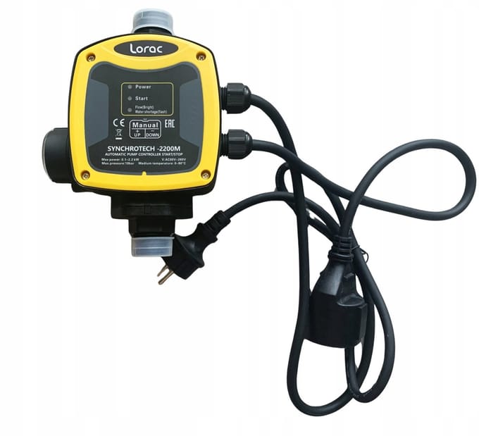 Lorac Synchrotech 2200 intelligente automatische start/stop pompregelaar