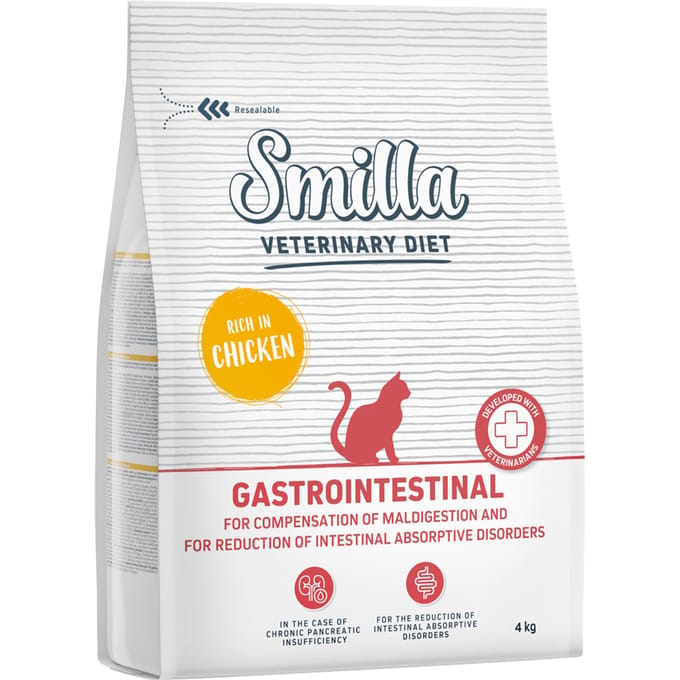 4kg Smilla Veterinary Diet Gastrointestinal Chicken Kattenvoer droog