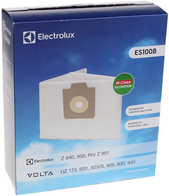 ELECTROLUX - STOFZUIGERZAK ES100B 4 STUKS - 9009238073