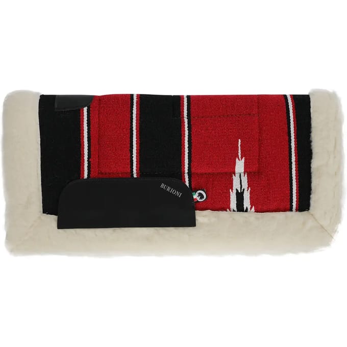 Westerntapijt voor paard van pure wol Burioni Navajo