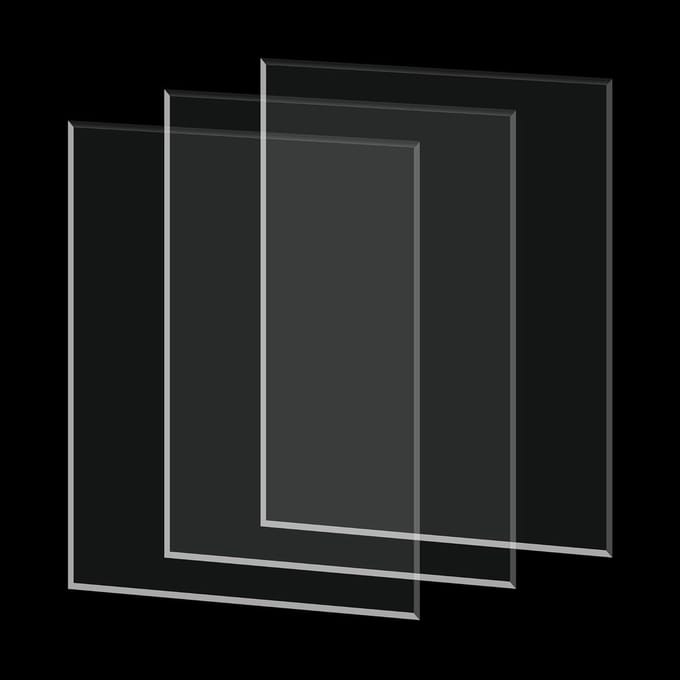 Acrylplaten - Perspex Plaat - Projecten Maken - Breukvast UV Bestendig - 92 x 150 cm - Helder